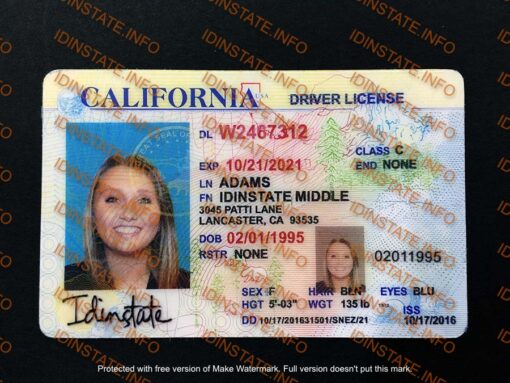 BEST CALIFORNIA FAKE ID
