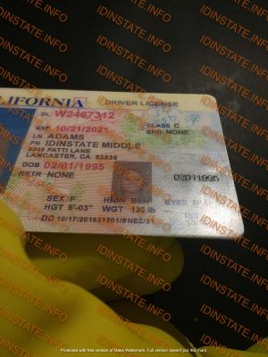 BEST CALIFORNIA FAKE ID