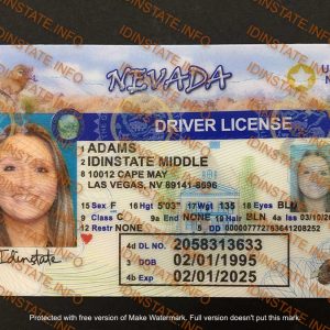 FAKE ID NEVADA STATE